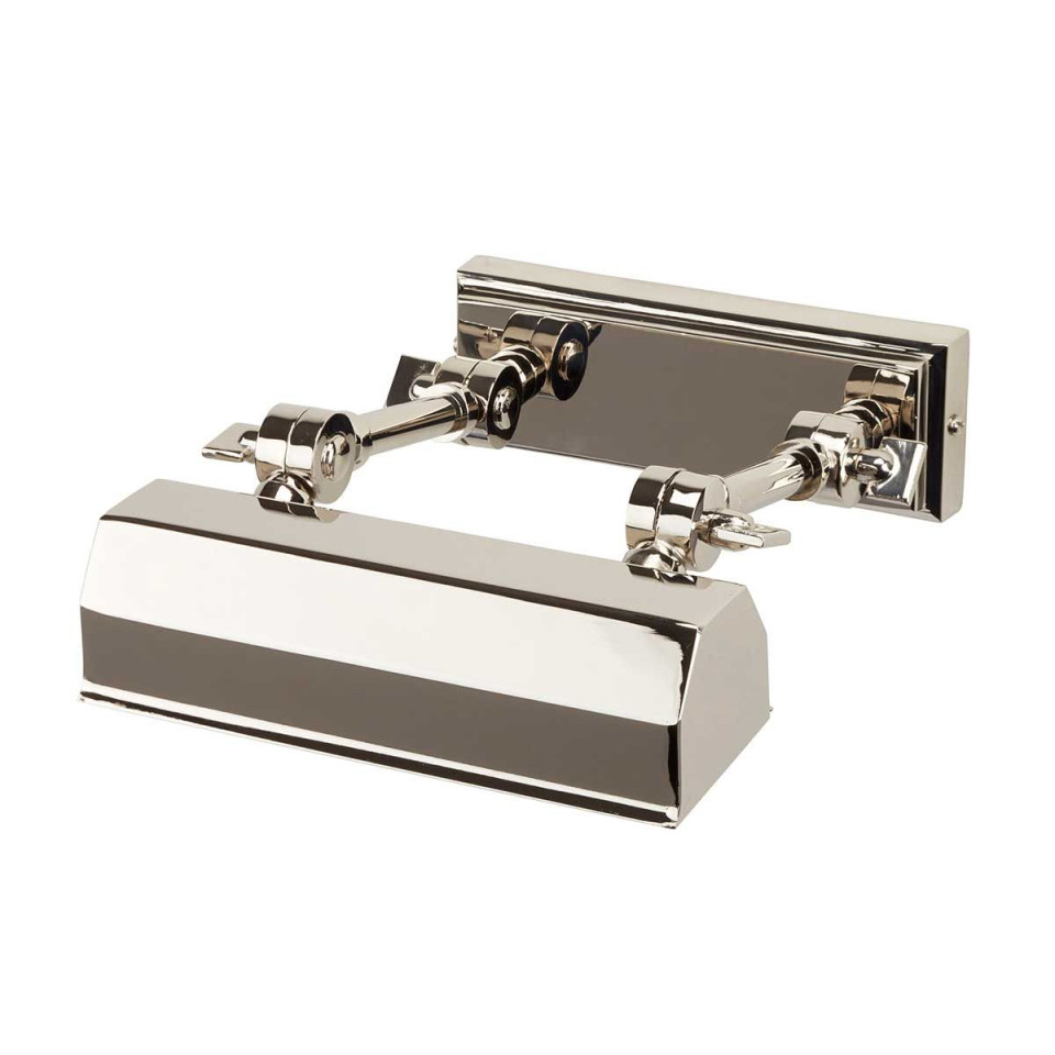 Chawton 1-ljus tavelbelysning polerad nickel 18,2 cm Elstead Lighting Chawton 1-ljus tavelbelysning polerad nickel 18,2 cm