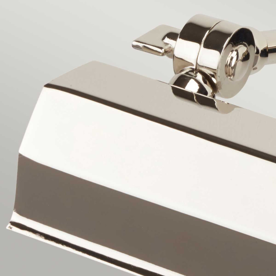 Chawton 1-ljus tavelbelysning polerad nickel 18,2 cm Elstead Lighting Chawton 1-ljus tavelbelysning polerad nickel 18,2 cm