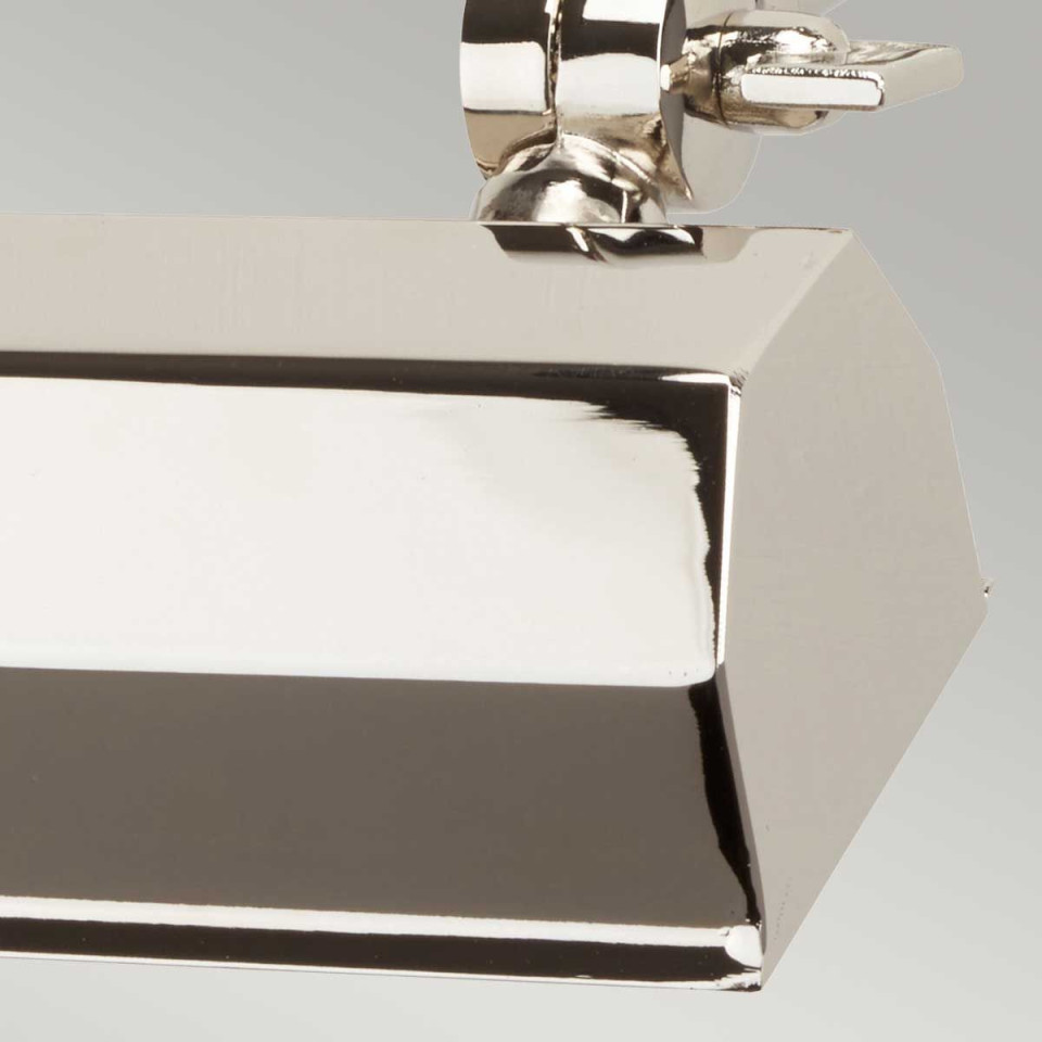 Chawton 1-ljus tavelbelysning polerad nickel 18,2 cm Elstead Lighting Chawton 1-ljus tavelbelysning polerad nickel 18,2 cm