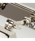 Chawton 1-ljus tavelbelysning polerad nickel 18,2 cm Elstead Lighting Chawton 1-ljus tavelbelysning polerad nickel 18,2 cm