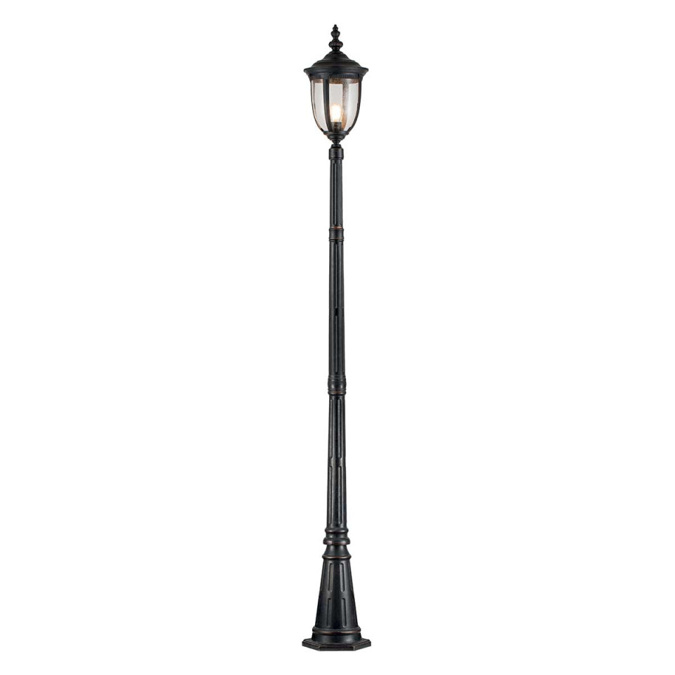 Cleveland 1-Lt Outdoor Lamp Post Weathered Bronze/Clear 232.5cm IP44 Elstead Lighting Cleveland 1-Lt Outdoor Lamp Post Weathered Bronze/Clear 232.5cm IP44