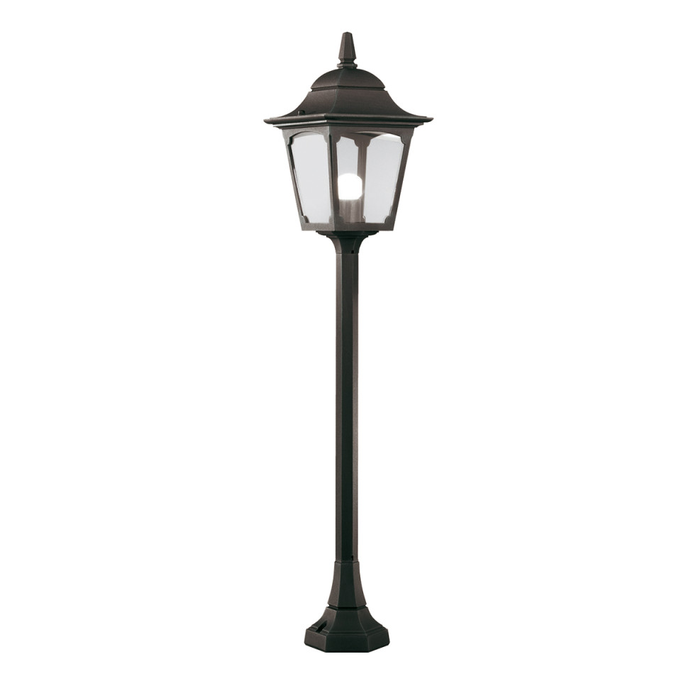 Chapel 1-Lt Outdoor Pillar Light Black 100cm Elstead Lighting Chapel 1-Lt Outdoor Pillar Light Black 100cm