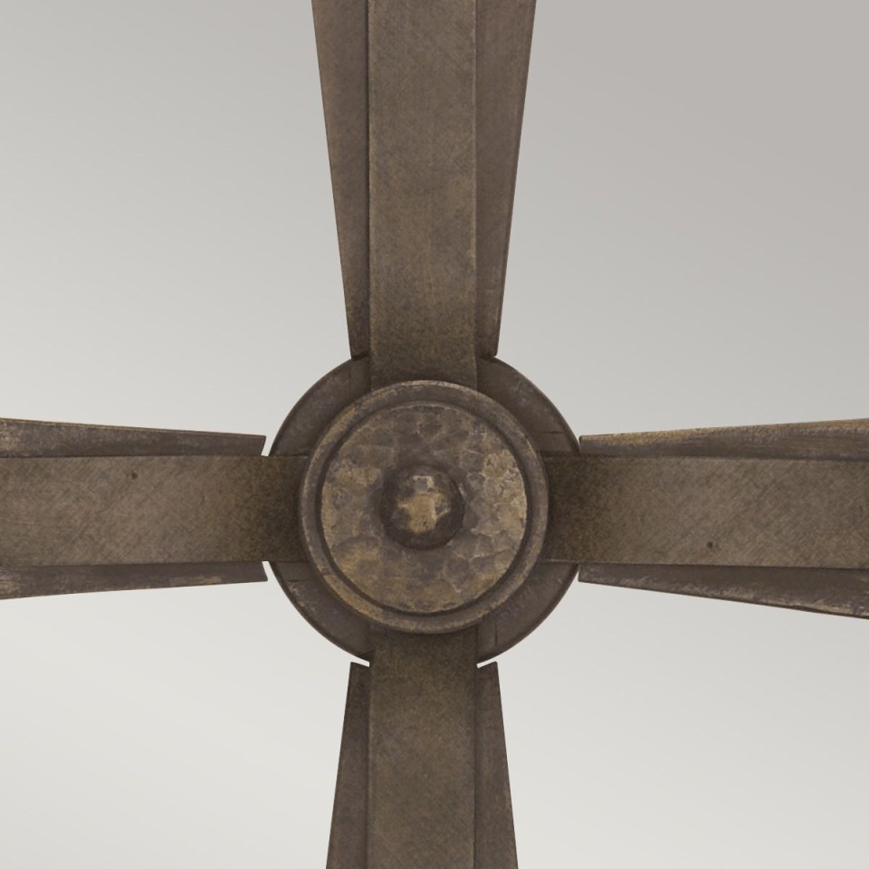 Cromwell 2-lt wall light old bronze 37 cm