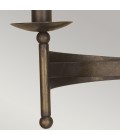 Cromwell 2-lt wall light old bronze 37 cm
