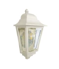 Deco Lane 1-ljus vägglykta creme 32,5 cm IP44