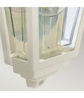 Deco Lane 1-ljus vägglykta creme 32,5 cm IP44 Elstead Lighting Deco Lane 1-ljus vägglykta creme 32,5 cm IP44