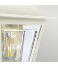 Deco Lane 1-ljus vägglykta creme 32,5 cm IP44 Elstead Lighting Deco Lane 1-ljus vägglykta creme 32,5 cm IP44