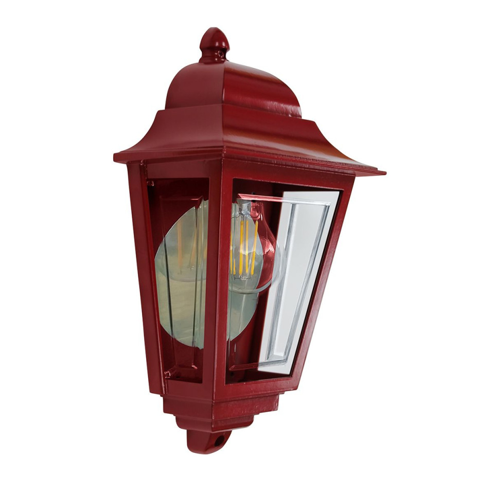 Deco Lane 1-ljus vägglykta röd 32,5 cm IP44 Elstead Lighting Deco Lane 1-ljus vägglykta röd 32,5 cm IP44