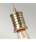 Douille 1-lt vägglampa åldrad mässing 32,4cm-122,4cm Quintesse Douille 1-lt vägglampa åldrad mässing 32,4cm-122,4cm
