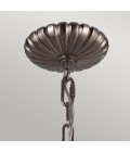 Adams 4-lt Taklampa Antik Nickel/Klar 49.8cm Adams 4-lt Taklampa Antik Nickel/Klar 49.8cm