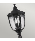 English Bridle 3-Lt Large Outdoor Lamp Post Black 242.6cm Elstead Lighting English Bridle 3-Lt Large Outdoor Lamp Post Black 242.6cm