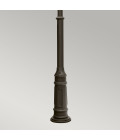 Galena 4-ljus utomhus lampstolpe svart/klar 300 cm IP44 Feiss Galena 4-ljus utomhus lampstolpe svart/klar 300 cm IP44