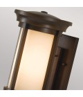 Merrill 1-Lt Outdoor Wall Light Heritage Bronze/Cream 38.8cm IP44
