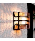 Frida 1-Lt Medium Outdoor Wall Light Graphite 21cm IP54