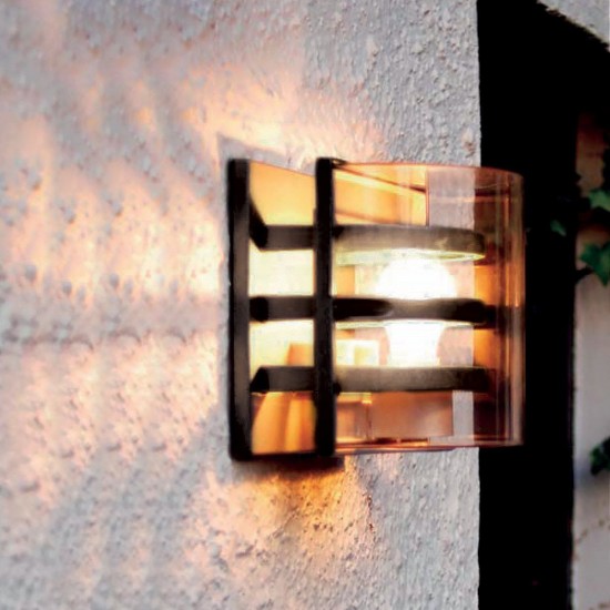 Frida 1-Lt Medium Outdoor Wall Light Graphite 21cm IP54