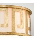Lemuria 2 light plafond distressed gold 37.5cm Hinkley Lighting Lemuria 2 light plafond distressed gold 37.5cm
