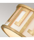 Lemuria 2 light plafond distressed gold 37.5cm Hinkley Lighting Lemuria 2 light plafond distressed gold 37.5cm