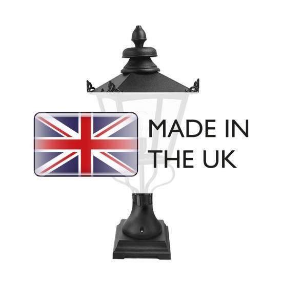 Grampian 1-Lt utomhus portlykta svart/klar 79cm