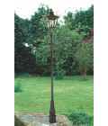 Grampian 1-Lt Outdoor Lamp Post Black 270cm Elstead Lighting Grampian 1-Lt Outdoor Lamp Post Black 270cm