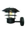 Helsingor 1-Lt Outdoor Wall Lamp Black 23.6cm Elstead Lighting Helsingor 1-Lt Outdoor Wall Lamp Black 23.6cm