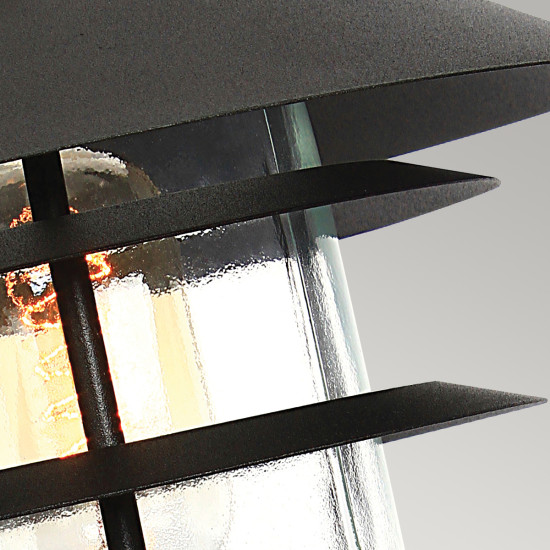 Helsingör 1-lt utomhus portlykta svart 30,5cm