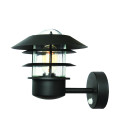 Helsingor 1-Lt Outdoor Wall Lamp With PIR Black 23.6cm Elstead Lighting Helsingor 1-Lt Outdoor Wall Lamp With PIR Black 23.6cm