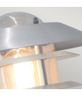 Helsingor 1-Lt Outdoor Wall Lamp Silver 23.6cm Elstead Lighting Helsingor 1-Lt Outdoor Wall Lamp Silver 23.6cm