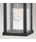 Beacon Hill 1-Lt Small Outdoor Wall Lantern Museum Black/Clear 45.7cm IP44