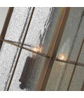 Bingham 3-Lt Large Outdoor Wall Lantern Sienna/Glass 53.3cm IP44