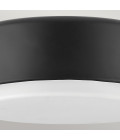 Cedric small flush ceiling light black/white 30.5 cm Hinkley Lighting Cedric small flush ceiling light black/white 30.5 cm