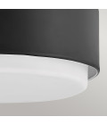 Cedric small flush ceiling light black/white 30.5 cm Hinkley Lighting Cedric small flush ceiling light black/white 30.5 cm
