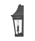 Chapel Hill 2-ljus utomhus halv vägglykta svart 39.4 cm Hinkley Lighting Chapel Hill 2-ljus utomhus halv vägglykta svart 39.4 cm