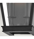 Chapel Hill 2-ljus utomhus halv vägglykta svart 39.4 cm Hinkley Lighting Chapel Hill 2-ljus utomhus halv vägglykta svart 39.4 cm