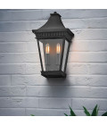Chapel Hill 2-ljus utomhus halv vägglykta svart 39.4 cm Hinkley Lighting Chapel Hill 2-ljus utomhus halv vägglykta svart 39.4 cm
