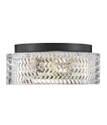 Elle 2-lt small flush ceiling light black 30.5 cm Hinkley Lighting Elle 2-lt small flush ceiling light black 30.5 cm
