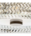 Elle 2-lt small flush ceiling light black 30.5 cm Hinkley Lighting Elle 2-lt small flush ceiling light black 30.5 cm