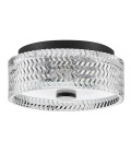 Elle 2-lt small flush ceiling light black 30.5 cm Hinkley Lighting Elle 2-lt small flush ceiling light black 30.5 cm
