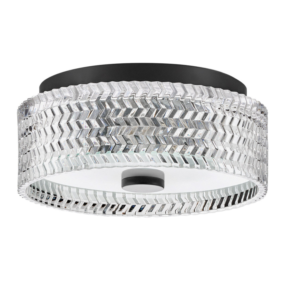 Elle 2-lt small flush ceiling light black 30.5 cm Hinkley Lighting Elle 2-lt small flush ceiling light black 30.5 cm