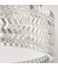 Elle 2-lt small flush ceiling light chrome 30.5 cm Hinkley Lighting Elle 2-lt small flush ceiling light chrome 30.5 cm