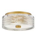 Elle 2-lt small flush ceiling light heritage brass 30.5 cm Hinkley Lighting Elle 2-lt small flush ceiling light heritage brass 30.5 cm