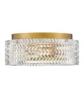 Elle 2-lt small flush ceiling light heritage brass 30.5 cm Hinkley Lighting Elle 2-lt small flush ceiling light heritage brass 30.5 cm