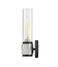 Ellison 1-ljus vägglampa svart/borstad nickel 34,6 cm Hinkley Lighting Ellison 1-ljus vägglampa svart/borstad nickel 34,6 cm