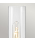 Ellison 1-ljus vägglampa svart/borstad nickel 34,6 cm Hinkley Lighting Ellison 1-ljus vägglampa svart/borstad nickel 34,6 cm