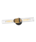 Ellison 2-ljus vägglampa svart/mässing 56,5 cm Hinkley Lighting Ellison 2-ljus vägglampa svart/mässing 56,5 cm