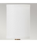 Moore 3-ljus vägglampa mässing/offwhite 48,3 cm