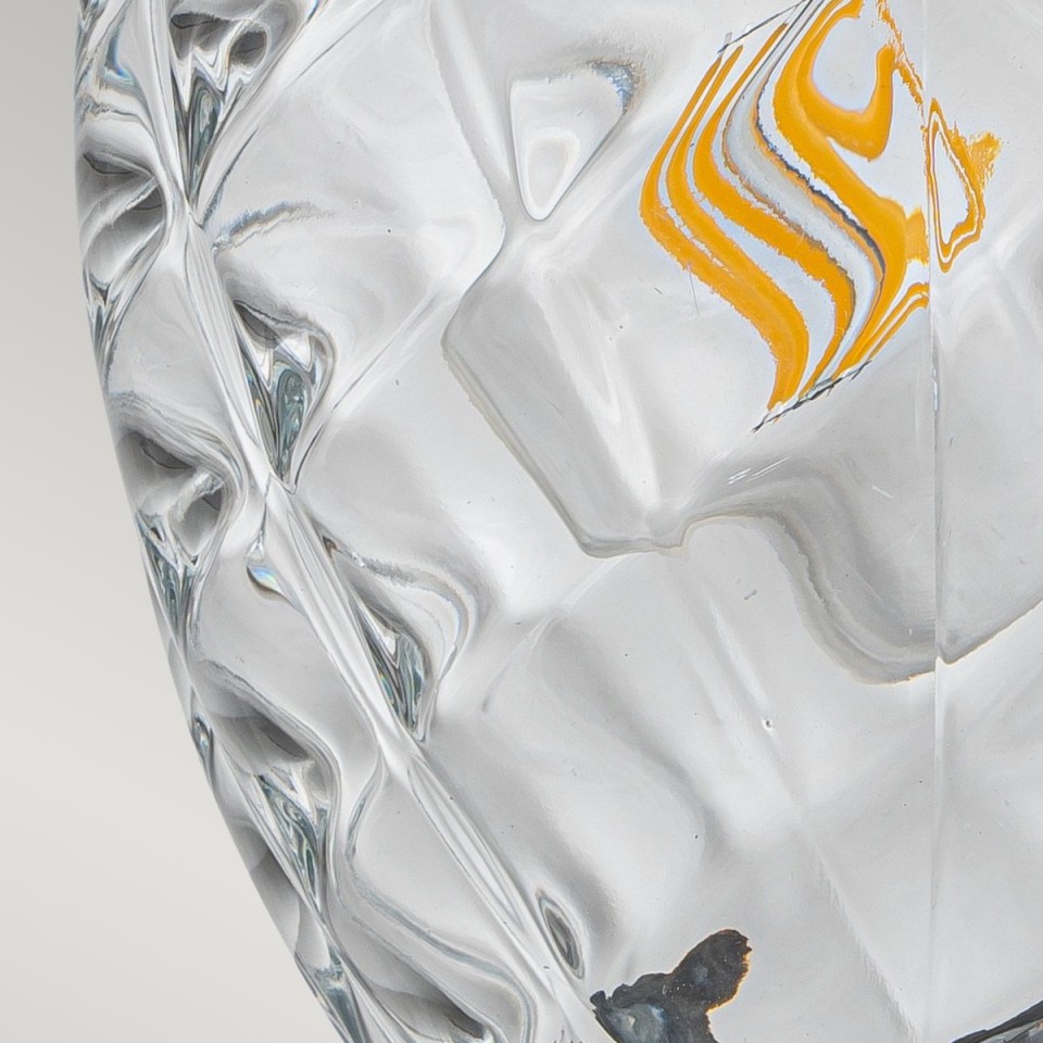 Plantation 1-Ljus Utomhusvägglampa Brons/Glas 35,6cm IP44