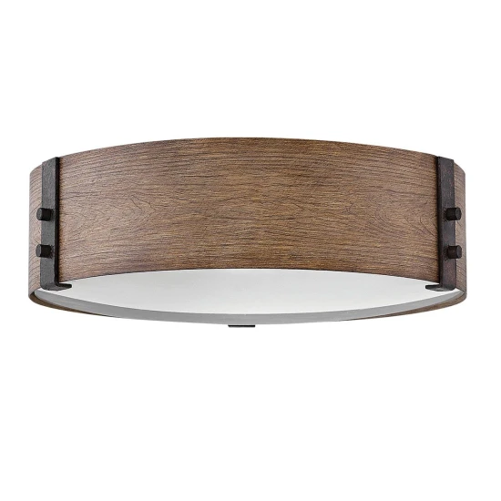 Sawyer utomhus plafond sequoia trä/rost järn 38 cm IP44