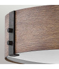Sawyer utomhus plafond sequoia trä/rost järn 38 cm IP44 Hinkley Lighting Sawyer utomhus plafond sequoia trä/rost järn 38 cm IP44
