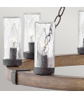 Sawyer 9-ljus utomhus ljuskrona sequoia trä/rost järn 76,2 cm IP44 Hinkley Lighting Sawyer 9-ljus utomhus ljuskrona sequoia trä/rost järn 76,2 cm IP44
