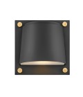 Scout 1-Lt Small Outdoor Wall Light Black 16.5cm IP44